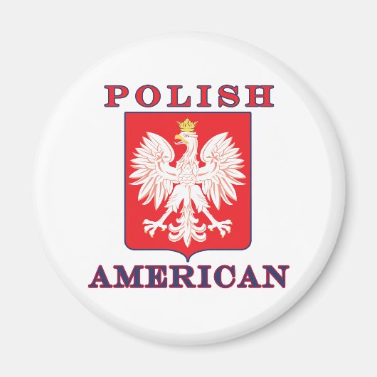 ポーランドアメリカンイーグルシールド マグネット (正面)