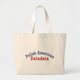 ポーランドアメリカンジアジア ラージトートバッグ