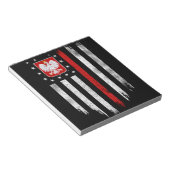 ポーランドアメリカ国旗のコンボ米国ポーランドポルスカ ノートパッド (アングル)