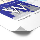 ポーランドアルファベットポスター ポスター (角)