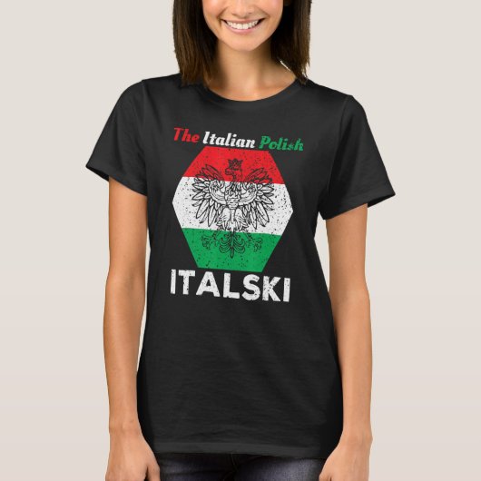 ポーランドイタリアンハイブリッドのイタルスキー Tシャツ (正面)