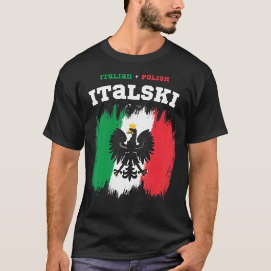 ポーランドイタリアンハイブリッドのイタルスキー Tシャツ (正面)