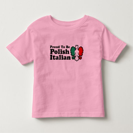 ポーランドイタリアン トドラーTシャツ (正面)