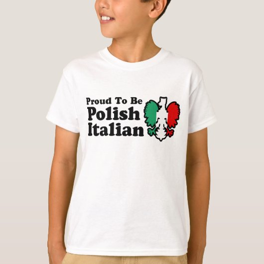ポーランドイタリアン Tシャツ (正面)