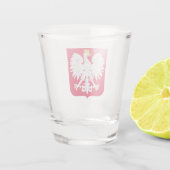 ポーランドイーグルショットガラス ショットグラス (裏面)