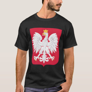 ポーランドイーグルダイナスデイオルツェルビアルホワイトイーグルPo Tシャツ