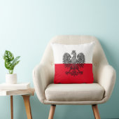 ポーランドイーグルフラグ装飾用クッション クッション (椅子)