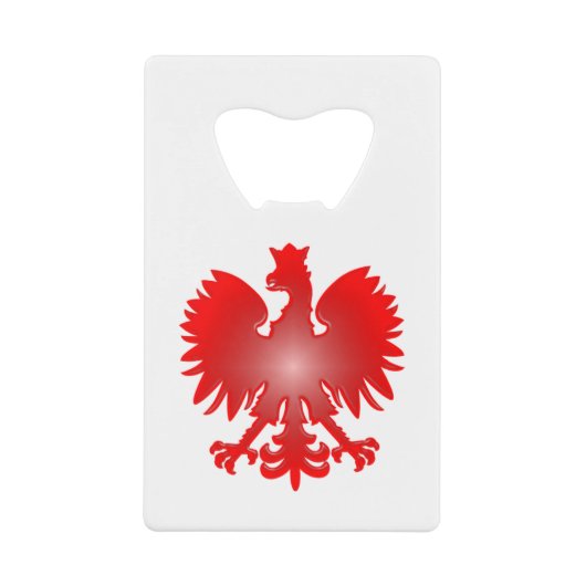 ポーランドイーグルボトルオープナー クレジットカード栓抜き (正面)