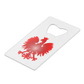 ポーランドイーグルボトルオープナー クレジットカード栓抜き (正面アングル)