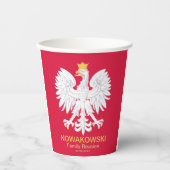 ポーランドイーグル🦅ポルスキーポーランドクレスト懇親会 紙コップ (正面)