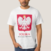 ポーランドイーグル🦅ポルスキーポーランドファミリー懇親会 Tシャツ (正面)