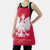 ポーランドイーグル🦅ポルスキーポーランドレッドクレスト エプロン (インサイチュ)