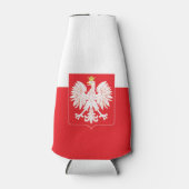 ポーランドイーグルレッドシールド ボトルクーラー (正面)