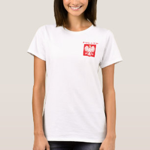 ポーランドイーグルレッドシールド Tシャツ