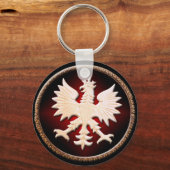 ポーランドイーグルヴィンテージ キーホルダー (正面)