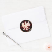 ポーランドイーグルヴィンテージ ラウンドシール (封筒)