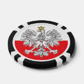 ポーランドイーグル金ゴールドクラウントランプのポーカーチップ ポーカーチップ (シングル)
