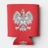 ポーランドイーグル金ゴールドクラウンフォームクール付き 缶クーラー (裏面)