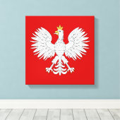 ポーランドイーグル キャンバスプリント (インサイチュ (ウッドフロア))