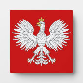 ポーランドイーグル フォトプラーク (正面)