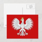 ポーランドイーグル ポストカード (正面/裏面)