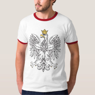 ポーランドイーグル(金ゴールドクラウン) Tシャツ