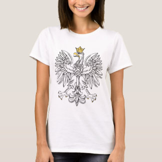 ポーランドイーグル(金ゴールドクラウン) Tシャツ