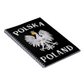 ポーランドイーグルTポーランドコートオブアームズポルスカ ノートブック (右側)