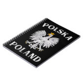 ポーランドイーグルTポーランドコートオブアームズポルスカ ノートブック (左側)