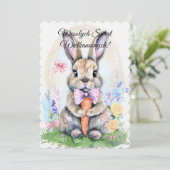 ポーランドイースターバニーラビットウェストリチスワット 招待状 (スタンド正面)