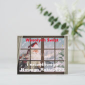 ポーランドウェゾウチのクリスマスカード ポストカード (スタンド正面)