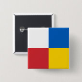 ポーランドウクライナ 缶バッジ (正面&裏面)