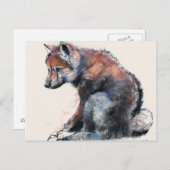 ポーランドウルフカップ2001 ポストカード (正面/裏面)