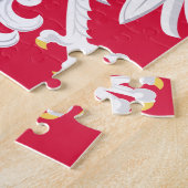 ポーランドエンブレム-ポーランドシールド-ポルスカハーブポルスキー ジグソーパズル (側面)