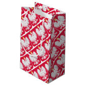 ポーランドエンブレム – ポーランドシールド – ポルスカハーブポルスキ スモールペーパーバッグ (裏面アングル)