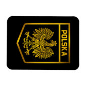 ポーランドエンブレム マグネット (横)