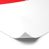 ポーランドカナダ国旗の地図 ポスター (角)