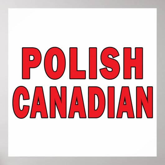 ポーランドカナダ ポスター (正面)