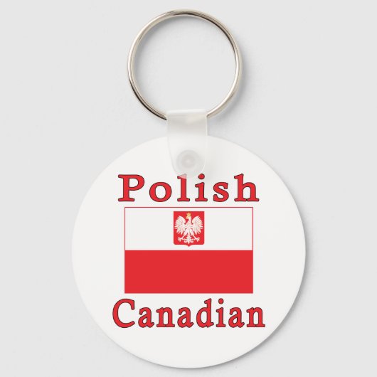 ポーランドカナダ《鳥》ハヤブサ国旗 キーホルダー (正面)