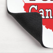 ポーランドカナディアンポーランドの地図 マウスパッド (コーナー)