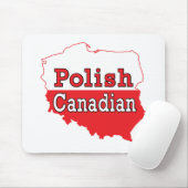 ポーランドカナディアンポーランドの地図 マウスパッド (マウス)