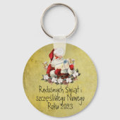 ポーランドギフトウェソワチシブウィントメリークリスマスポーランド キーホルダー (正面)