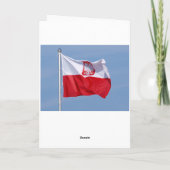 ポーランドクリスマスカード シーズンカード (裏面)