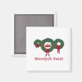 ポーランドクリスマス2 マグネット (正面/裏面)