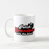 ポーランドグランドパ コーヒーマグカップ (左)