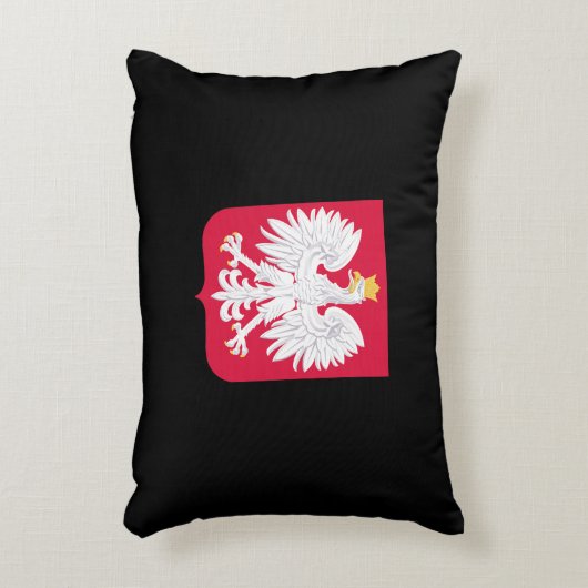 ポーランドコートの腕 アクセントクッション (正面(垂直))