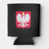 ポーランドコートの腕 缶クーラー (正面)