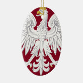 ポーランドコート・オブ・アームズ セラミックオーナメント (右)