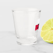 ポーランドサッカー代表チームがグラスを撃った ショットグラス (左)