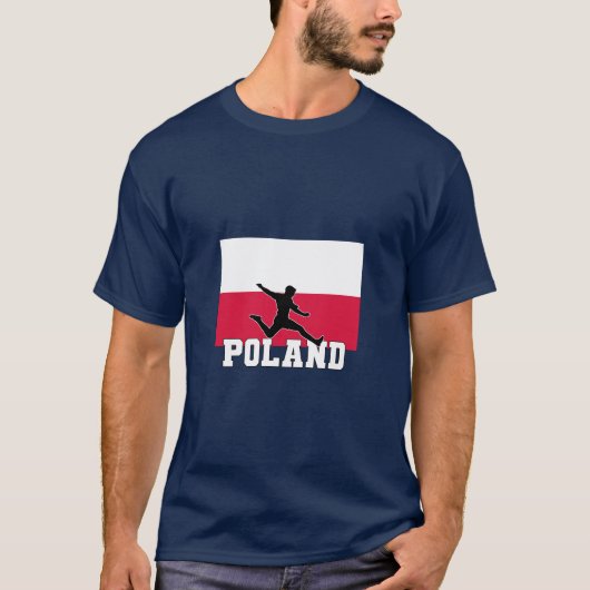 ポーランドサッカー代表 Tシャツ (正面)